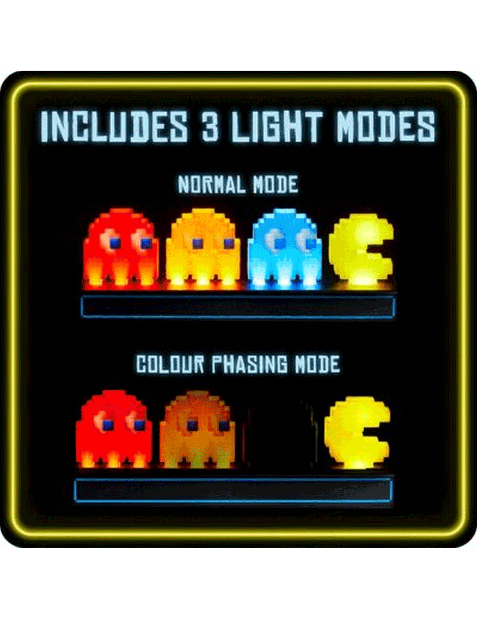 Lampara de Noche Pacman