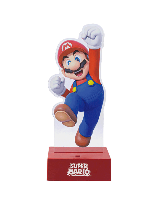 Super Mario Luz decorativa de Arcrílico