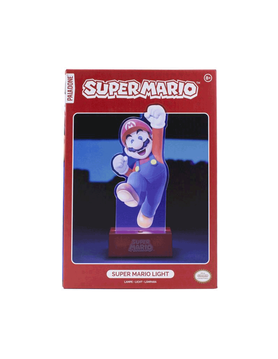 Super Mario Luz decorativa de Arcrílico