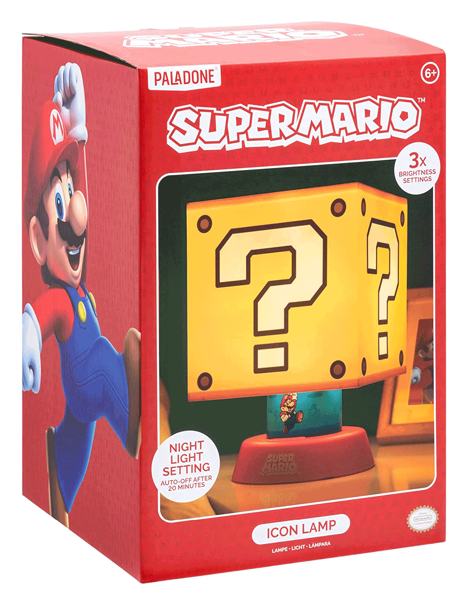 Luz Decorativa de Super Mario Icon Lamp