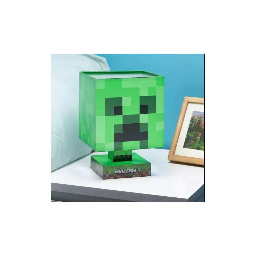 Paladone Minecraft Creeper Lámpara y Cargador USB - Merchandising Oficial de Minecraft