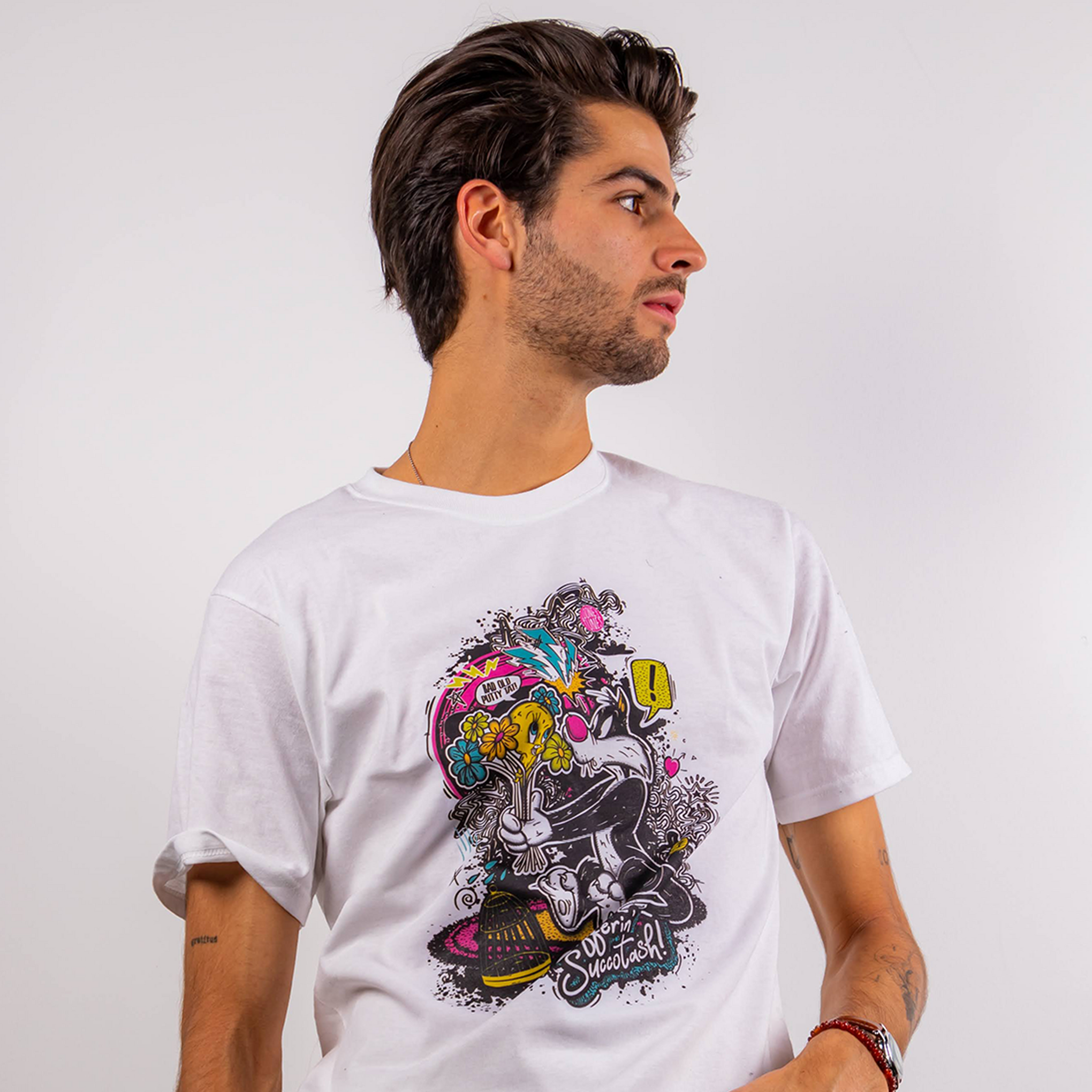 Playera Looney Tunes - Bad Old Putty Tat!