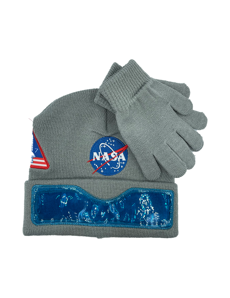 Beanie con Guantes NASA Casco