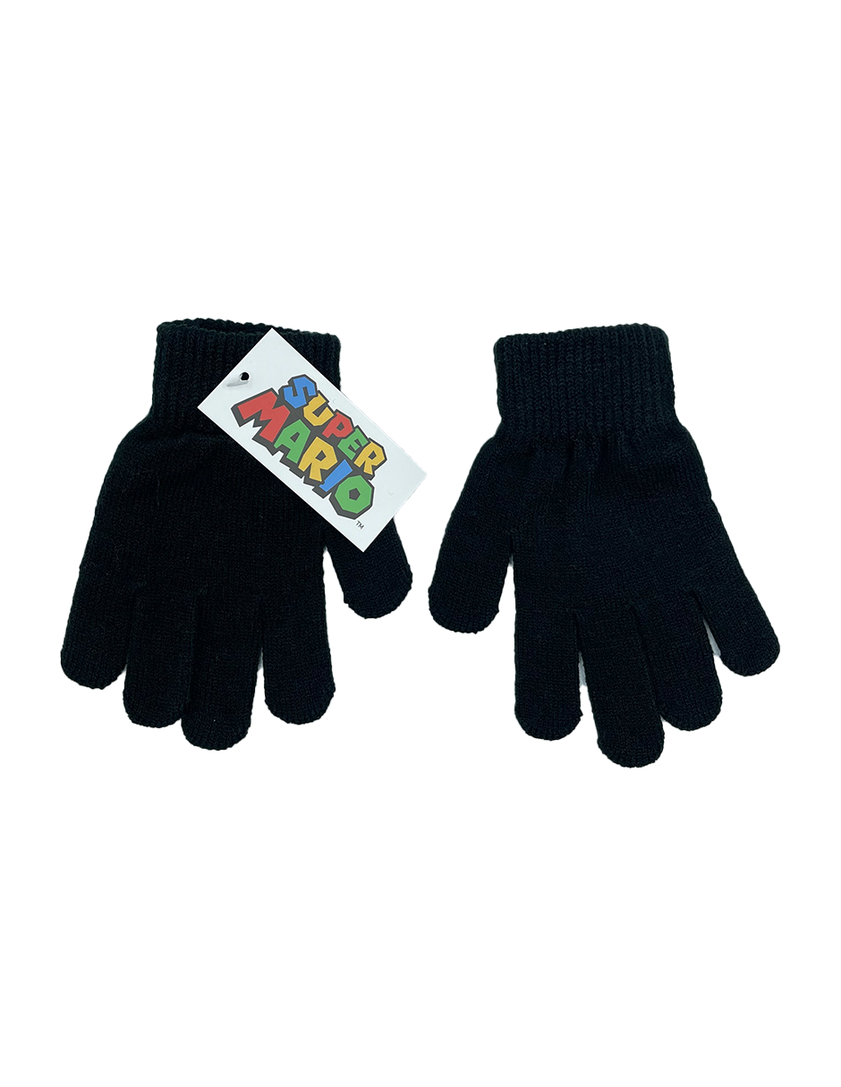 Beanie con Guantes Super Mario doble vista