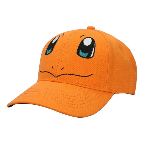 Bioworld Gorra Oficial Pokémon Charmander 004 - Diseño Emblemático, Accesorio de Moda para Fans, Unisex