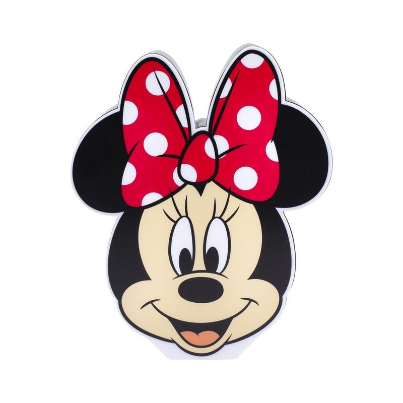Paladone Luz nocturna de Minnie Mouse | Decoración de dormitorio y lámpara de escritorio con licencia oficial de Disney