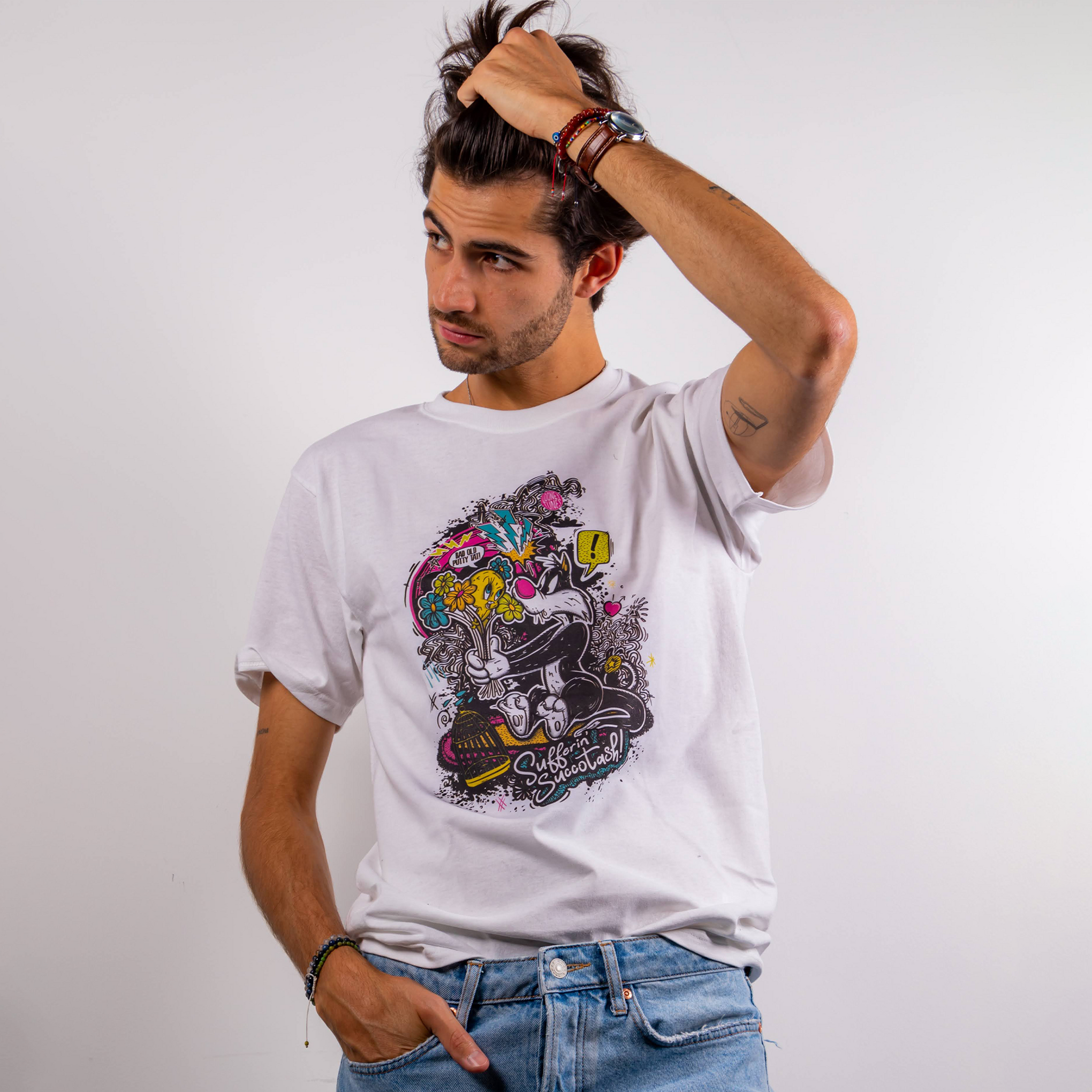 Playera Looney Tunes - Bad Old Putty Tat!